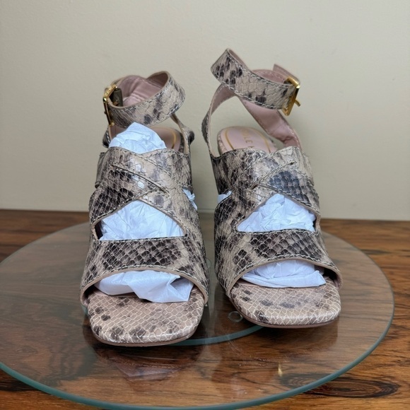 Cole Haan Reina City Sandal in Snake Printed Leather - Picture 8 of 16